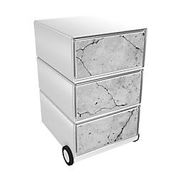 Paper Flow Paperflow easybox mobiele ladenblok met 3 lades 642x390x436mm rebus - 3660141952605