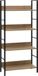 vidaXL Bibliothèque - 4 étagères - 60x27,6x124,5 cm - bois d'ingénierie - couleur chêne