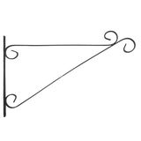 Esschert Design Haak met krul voor hanging basket - XL