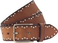 Vanzetti Leren riem 35mm Leather Belt W95 Cognac bruine