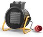 Chauffage céramique 5000 Watt, chauffage soufflant, chauffage pour chantiers, protection contre la surchauffe