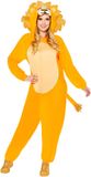 Amscan Onesie Leeuw Met Capuchon Volwassenen Lionel - Onesize M/L