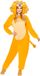 Amscan Onesie Leeuw Met Capuchon Volwassenen Lionel - Onesize M/L