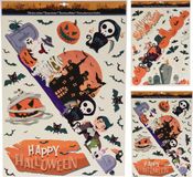 Nampook Koopman Window Sticker 60X42 cm Glitter kerst Halloween Nampook