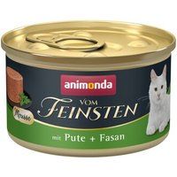 animonda vom Feinsten kalkoen en fazant 12x85 g