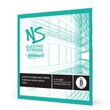 D'Addario NS Elektrische Traditionele Bas Enkele Lage B Snaar, 3/4 Schaal, Medium Spanning