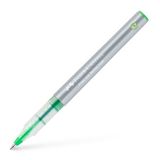 Faber-Castell 348166 Intrekbare Rollerball Pen, Lichtgroen, 0.7 mm