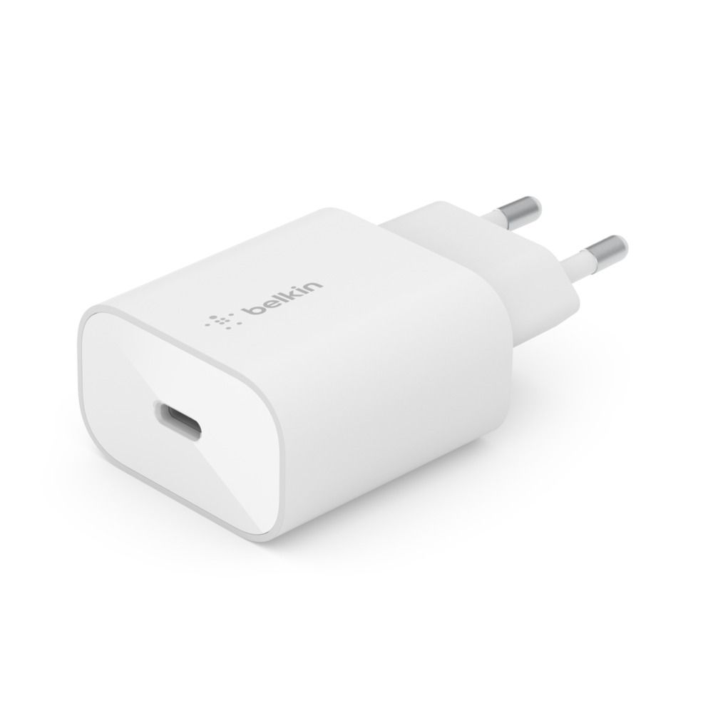 Belkin 25W USB-C Wandlader - Snellader - Wit