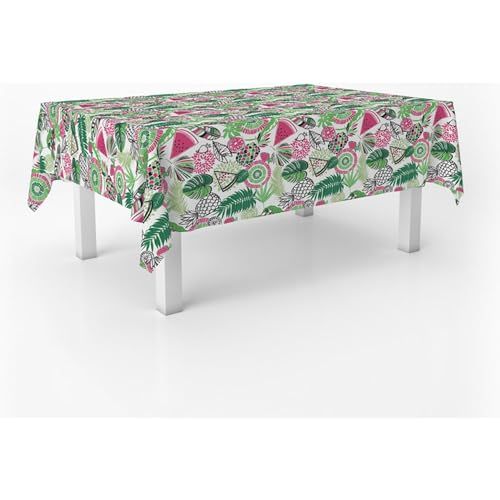 Rechthoekig tafelkleed - 140 x 140 cm - Tafelzeil - Vuilafstotend & Waterdicht