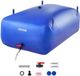 VEVOR Sac d'eau/Contenant de stockage 540 L, Sac d'eau Fabriqué en PVC 1000D Durable, Sac d'eau, pour Camping, Irrigation de jardin, Camping-cars et Urgences, Bleu