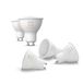 Philips Hue White Ambiance GU10 LED-spot 5-pak (400lm), dimbare LED-lampen voor het Hue-verlichtingssysteem met alle tinten wit, slimme lichtregeling via spraak en app