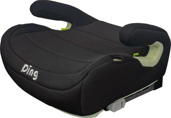 Ding Noel i-Size Booster - Zwart - Isofix - 125-150 cm - 6-12 jaar