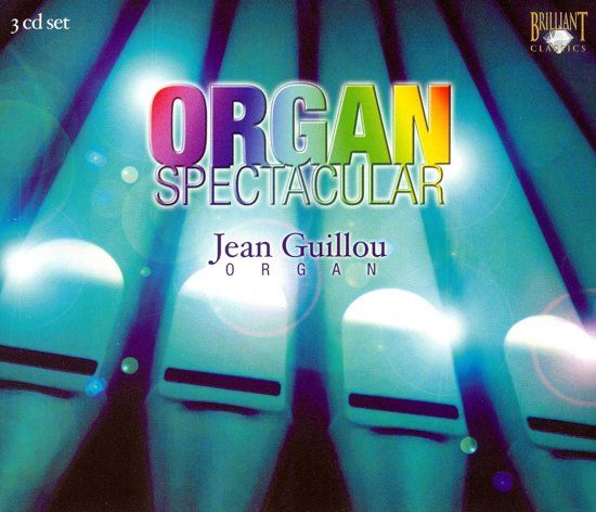 Jean Guillou Organ Spectacular - 3 Optical Discs