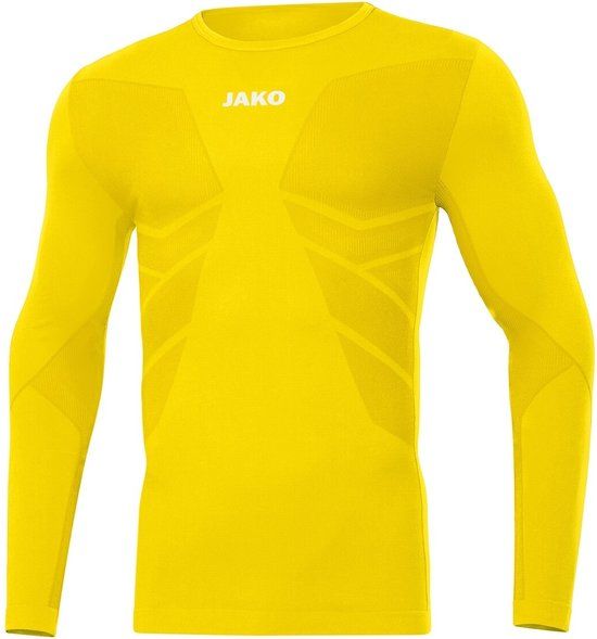 Jako Longsleeve Comfort 2.0 - Citroen - Maat 2XL - Heren