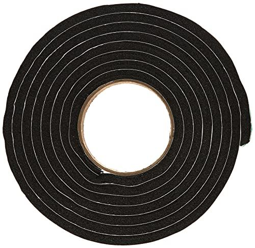 Stormguard 05SR0363.5MBL 3.5m Extra Dikke Zelfklevende Polyvinyl Diepgang Excluder Schuim- Zwart