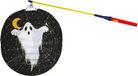Sans marque Support de lampion 50 cm - avec lampion fantôme - noir - D22 cm - Saint-Martin