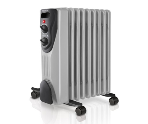TAURUS ALPATEC Taurus Dakar 1500 - Olie Elektrisch Verwarmingstoestel - 1500W - Zwart/Grijs