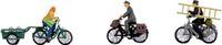 NOCH 15902 H0 Fietsers figuren Geverfd