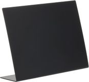 Europel 5 x Krijtbord Tafelmodel L-standaard A4 Zwart liggend