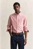 Gant Klassiek Oxford overhemd Regular Fit Rood Katoen Lange Mouw Mannen XL