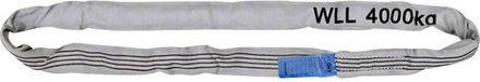 Petex 47204218 Rondstrop Werklast (WLL)=4 t Grijs