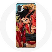 Maniacase Hoesje voor Xiaomi Poco M3 Pro Luffy Gear 5 One Piece Manga Anime