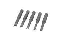Laser 8734 U-Type Beveiliging Bit Set 5st