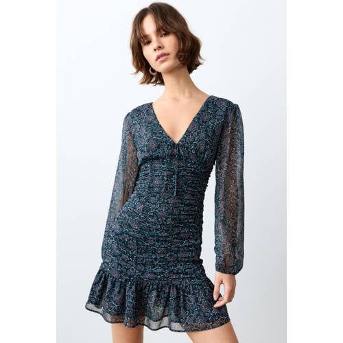 MANGO TEEN zomerjurk donkerblauw
