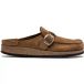 Birkenstock Sabots en cuir suédé Buckley