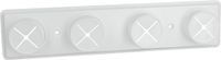 Metaltex Rubberen ophanghaak 4-haaks