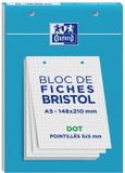 Oxford systeemkaarten, DIN A5, blanko, wit