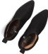 Notre-V 63231 Enkellaarsjes - Enkelboots met rits - Dames - Zwart - Maat 39