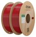 eSUN PLA Basic filament, 1,75 mm, rouge feu, 2 kg
