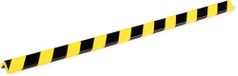DURABLE Hoekbeschermingsprofiel C35, magnetisch, zwart/geel