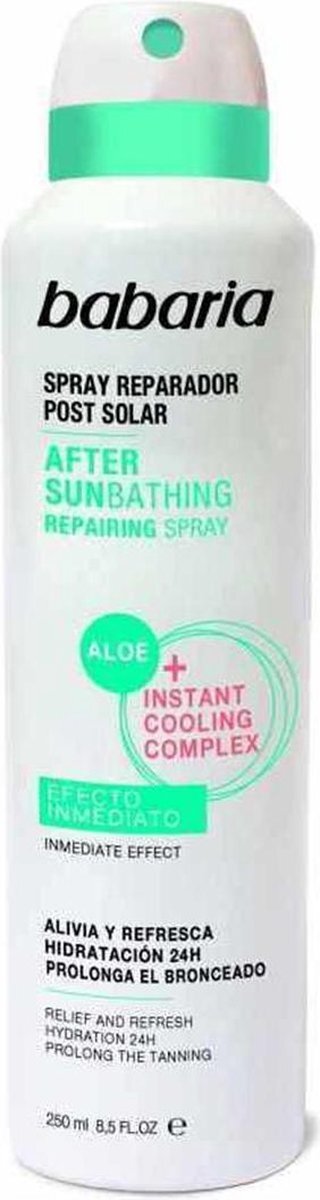 Babaria Solar Aloe Vera After Sun Spray Reparador 250 Ml