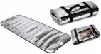 Bellatio Campingmat slaapmatje - aluminium - 190 x 60 cm - kamperen - zilver