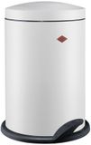 WESCO 116 (Alpha) Prullenbak | Pedaalemmer | 13 Liter | Metaal - Mat wit