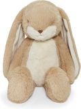 Bunnies By The Bay Floppy Nibble Konijn - Knuffeldier - Knuffel voor kinderen - Geborduurde details - Amandel - 52 cm