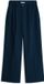 Tommy Hilfiger Linen Blend Belted Wide Leg Trousers Donkerblauw