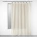 DOUCEUR D'INTERIEUR Gordijn op ringen LINKA, 140 x 240 cm, beige