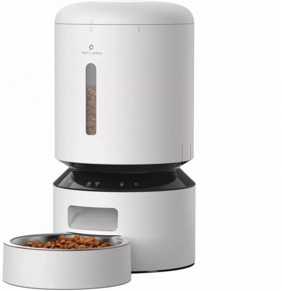 Petlibro Automatische Voerbak met App en WIFI - 5L - Wit