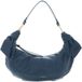 Coccinelle Furoshiki Handbag puffy Smooth Leather Deep Blue
