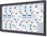 Syna Vergrendelbaar Notitiebord Outdoor SCT met Gasveer 24 X A4 Antraciet