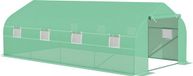Outsunny Tunnelkas 450x300x200 cm Groen