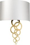 Steady Lighting Landelijke Kroonluchter - Glas - G9 - L: 53cm - Zilver
