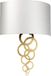 Steady Lighting Landelijke Kroonluchter - Glas - G9 - L: 53cm - Zilver