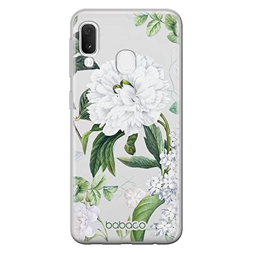 ERT GROUP mobiele telefoonhoesje voor Samsung A20e - Babaco Flowers 031