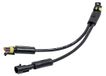 HELLA 8KA 340 859-021 Kabelset - Naafbehuizing - 2-polig - 1.0mm² - Stekker: AMP