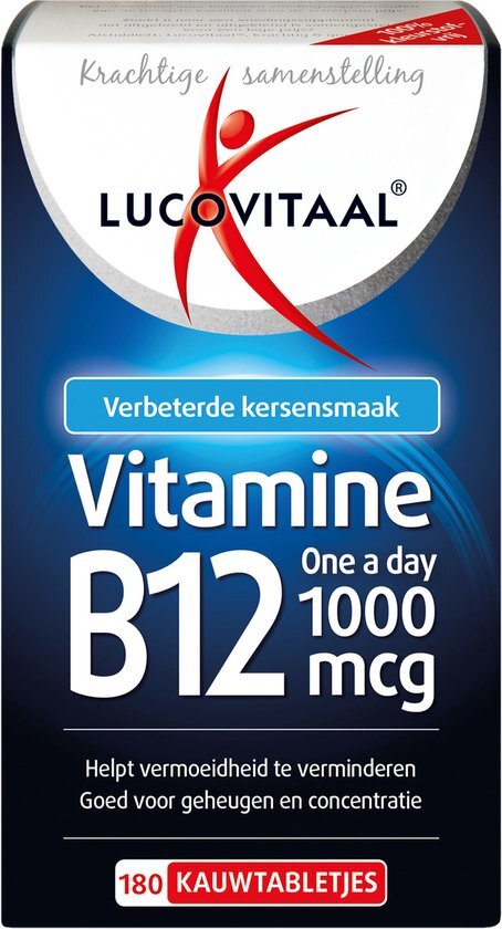 Lucovitaal Vitamine B12 1000mcg Kauwtabletten