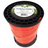 JR JR FNY031 JR-FNY031-tuinvijl nylon, 4 mm, rond, zonder
